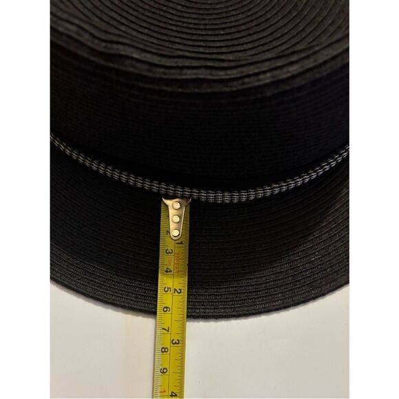 rag & bone Black Somer Beach Hat  Size L ~ Excellent main image 4
